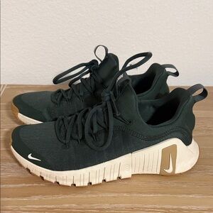 Nike Forest Green Athletic Shoes with Cream Soles